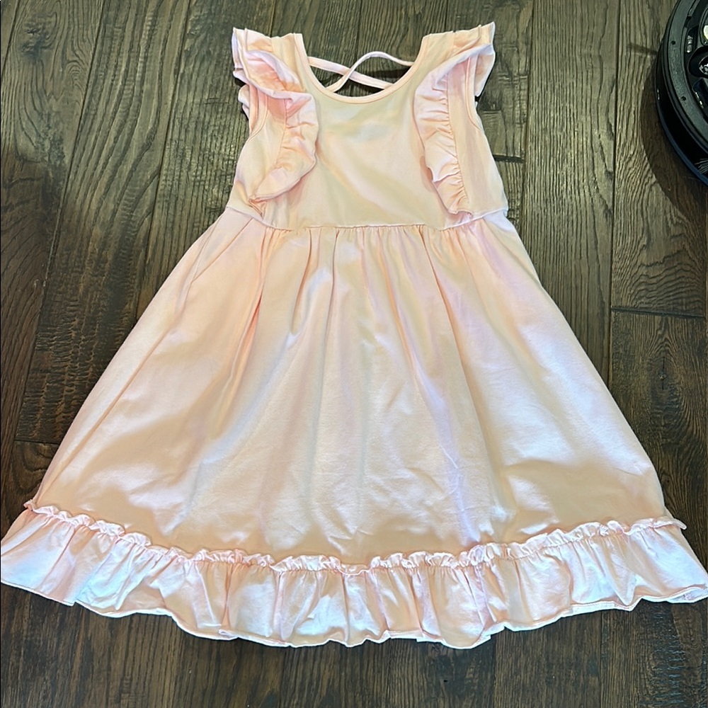 Pink Ruffle Dress